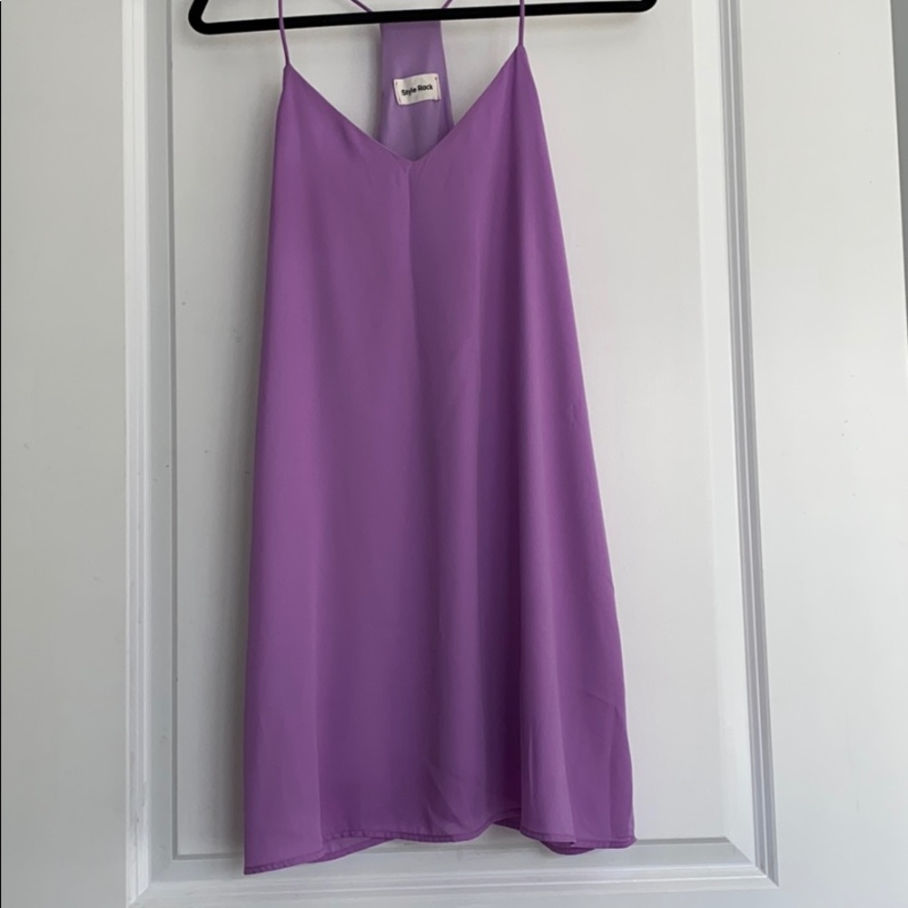Style Rack Lilac Racerback Dress